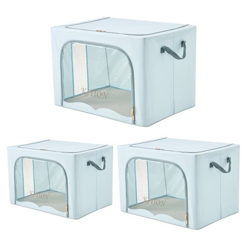 Storage box with lid - lid, fabric