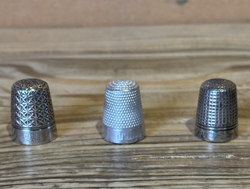 Vintage antique thimbles - thimbles, 3