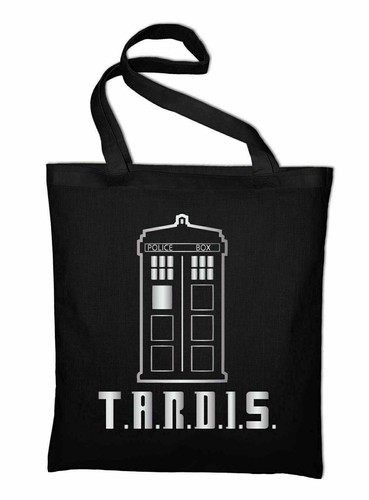 Tardis jute bag - tardis, who
