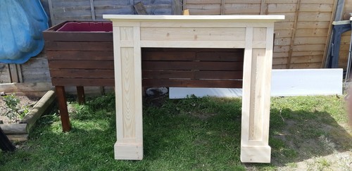 Shaker fire surround - fire, made