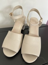 Women’s Next Cream Sandals - Size 6.5 - Used - VGC
