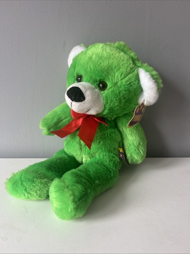 Paws plush green - plush, bear