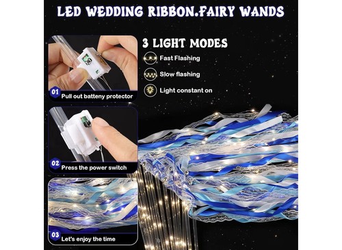 Lot led wedding - 30, ribbon