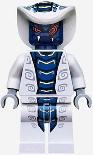 Lego minifigure white blue - lego, &