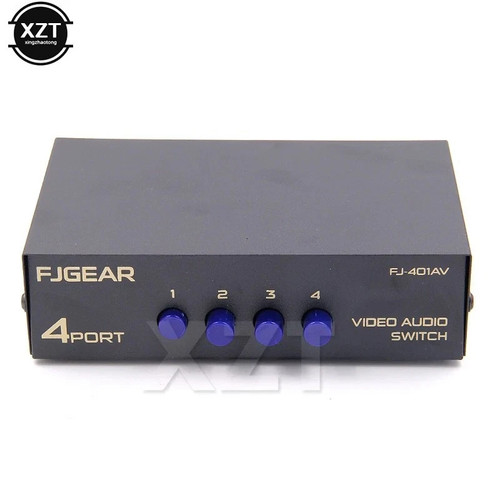 Port rca av - av, box