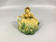 WADE CURTSEY CELLULOSE FIGURINE -JESSIE VAN HALLEN. 1930’s.A/F 12.5cm High