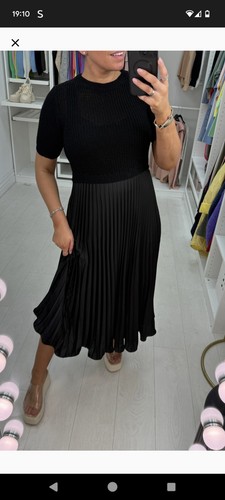 Pleated dress new - pleated, 12