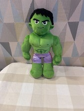 Marvel Hulk Poseable Plush Action Figure 25 cm Soft Toy