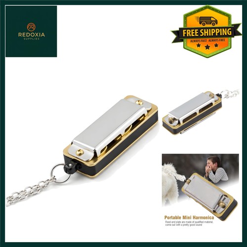 Mini harmonica necklace - mini,