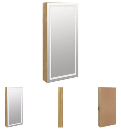 Mirror jewellery cabinet with - cabinet,