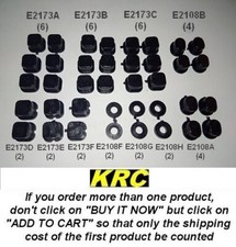 E2173a - MUGEN MBX8R SUSPENSION BUSHING SET (38 pcs) - INSERTS FOR MBX8R SHIMS