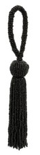 Beaded Key Tassel with Seed
