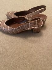 Next croc Effect Sling Back