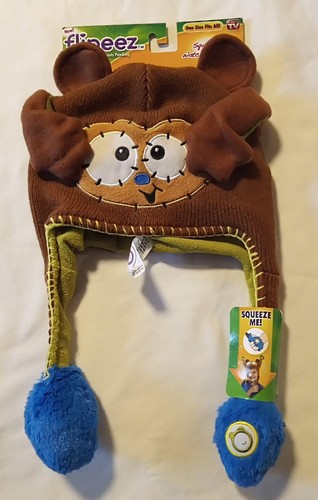 Flipeez brown bear winter hat - flipeez,