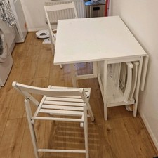 Folding Dining Table and Chairs Set