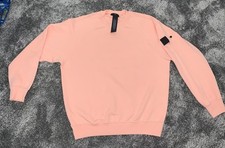Men’s Stone Island Pink Shadow Project Jumper Sweatshirt Cardigan - Size XXL 2XL