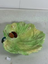 Carlton ware leaf - &, dish