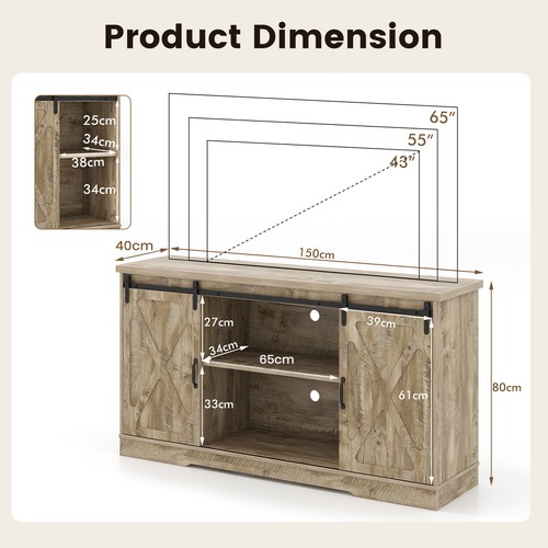 Stand cabinet for inch tvs - for,