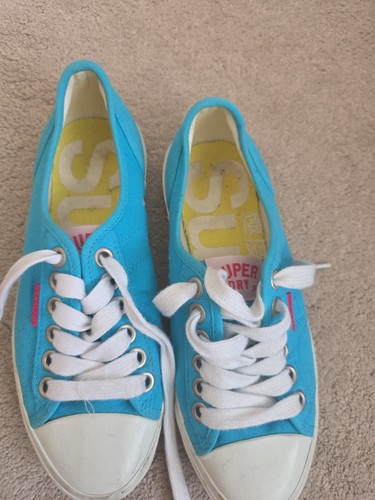 Superdry canvas shoes size - superdry,