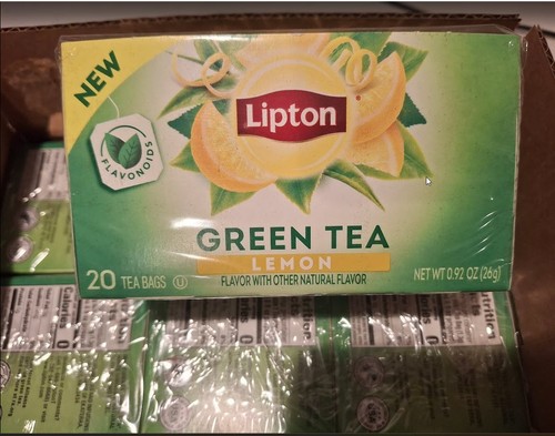 Lipton lemon green tea - lipton,