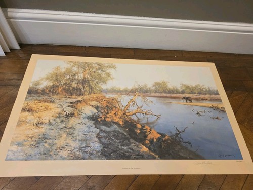 David shepherd pencil signed - david,