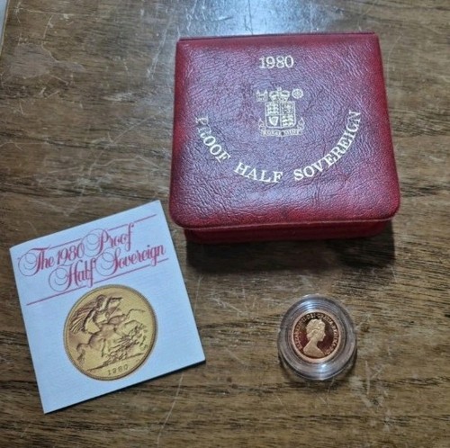 Royal mint 1980 gold - mint,