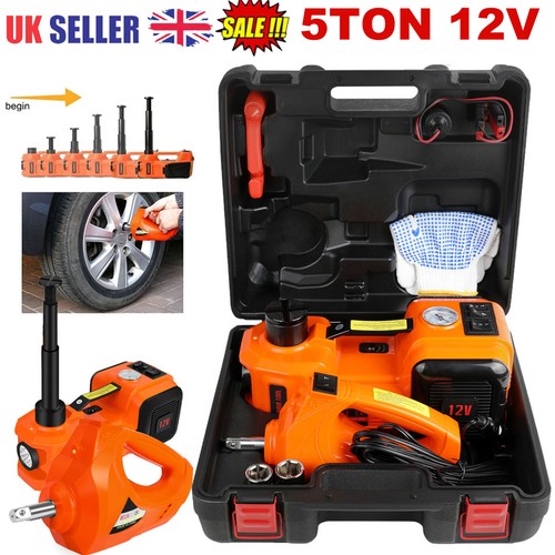 Electric car jack with tire - electric,