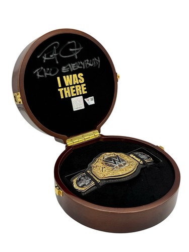 Randy orton signed mini - signed, title