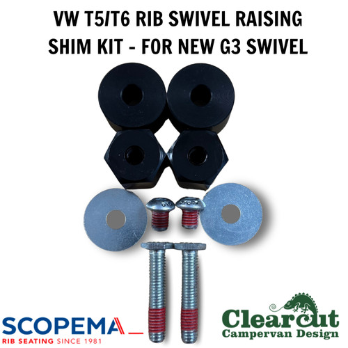 Single rib seat swivel - single,