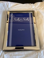 Scully & Scully Beaded Sterling Silver Picture Frames (5x7)