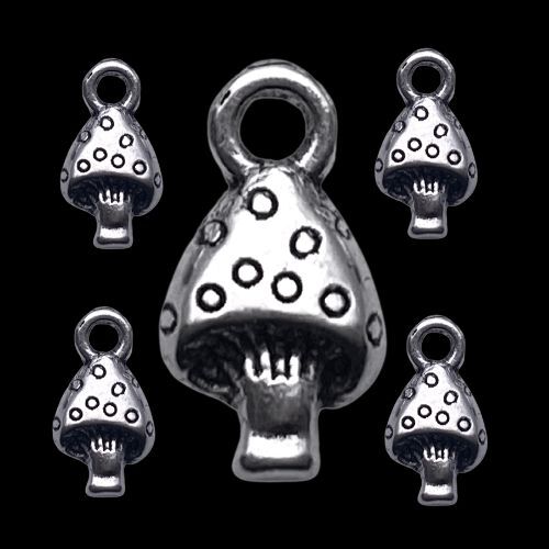 Dainty 13mm tibetan silver - 13mm,