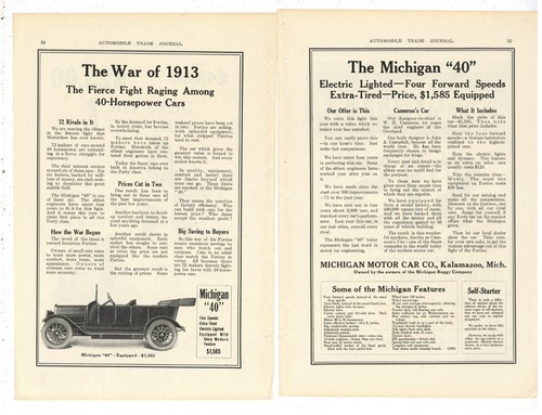 1913 michigan motor car 2 - 1913,