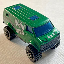 Matchbox No.102 4x4 Chevy Van with "Ridin' High" Tampo  Lesney England