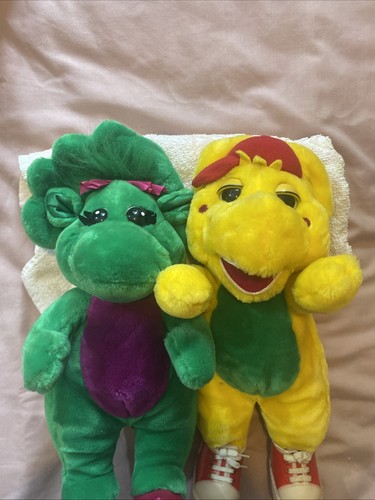 Baby bop and soft toy - soft, plush