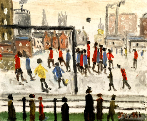 The football match signed - match",