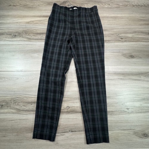 Elle plaid skinny pants - plaid,