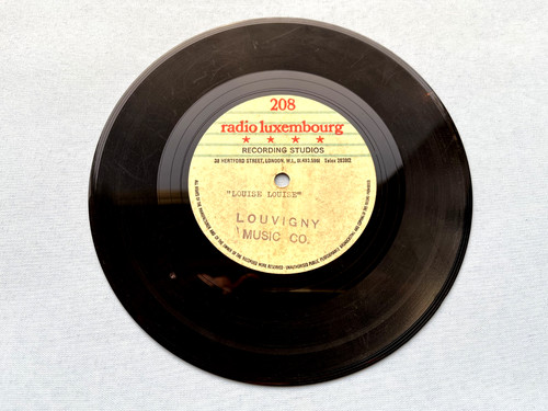 Radio luxembourg acetate - radio,