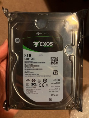 Seagate exos 7e8 8tb 7200 - 7200, rpm