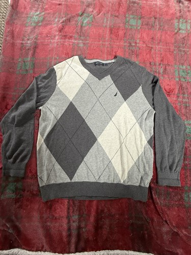 Nautica grey argyle diamond - nautica,