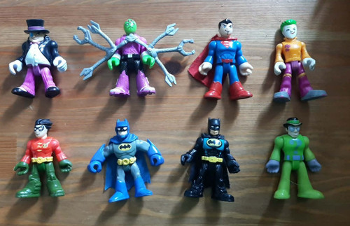 Imaginext figures dc - figures, 18