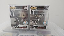 WandaVision Wanda 50s Custom Funko Pop Pair #713 & #714 – Abbernaffy 1‑of‑1