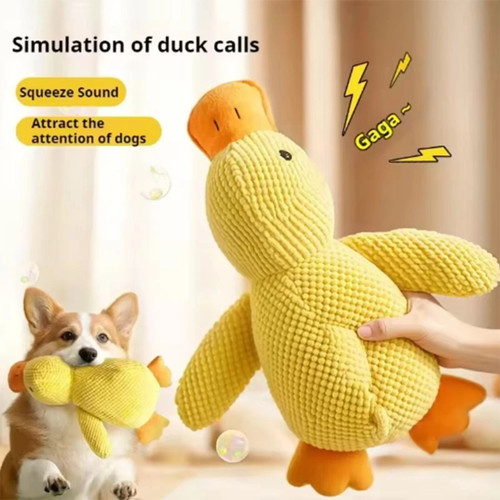 Pet dog chew toys calming - toys, duck