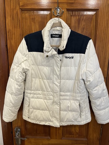 Toggi white and navy - navy, down