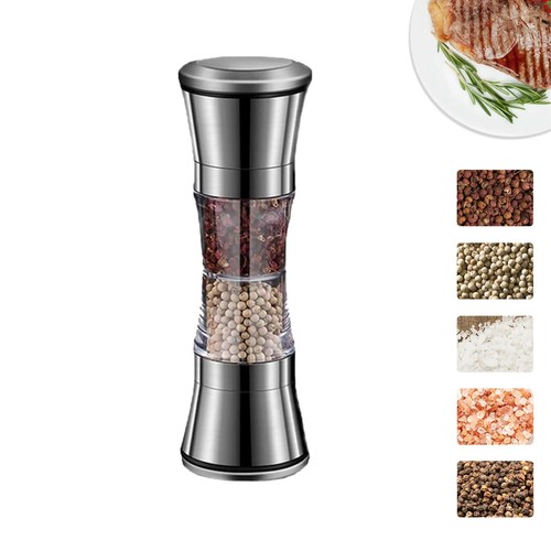 Pepper salt grinder - 2-in-1,