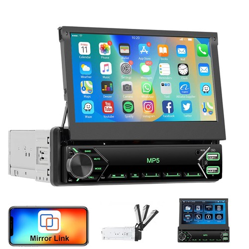 Single din car stereo - car,