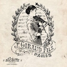 WATER DECAL: Vintage Girl