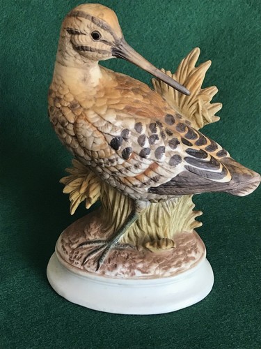 Snipe porcelain figurine - figurine, nice