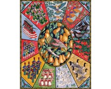 The Twelve Days of Christmas - 500 piece Wentworth Wooden Puzzle