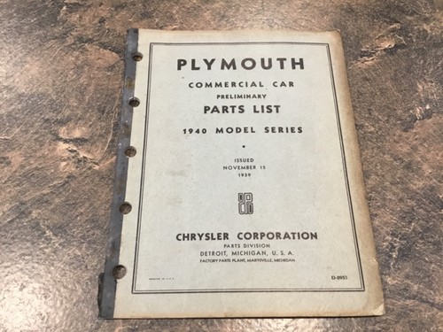 1940 plymouth commercial - plymouth, car