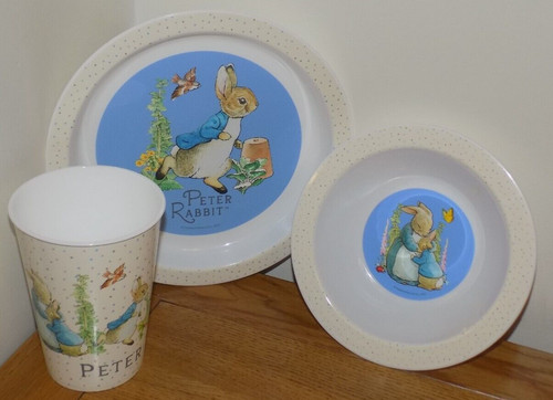 Peter rabbit dinner set - peter,